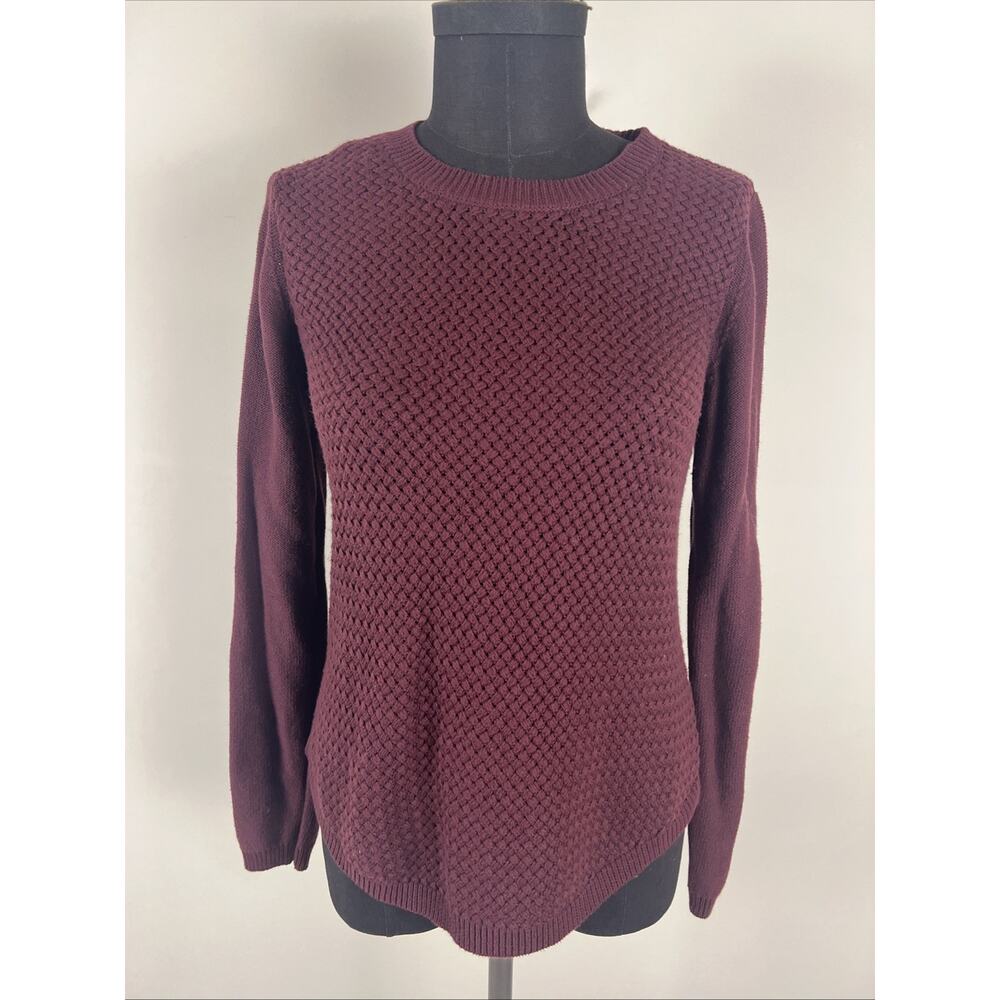 Lety & Me Josey‎ Elbow Patch Sweater Women’s Size Small